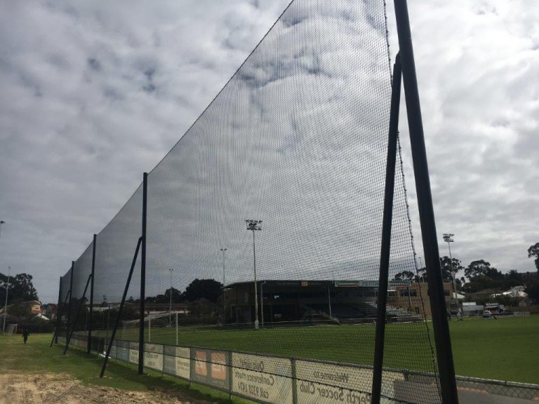 Sports Barrier Netting perth, WA Ball Stop Net Suppliers
